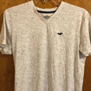 V-neck, short sleeve shirt